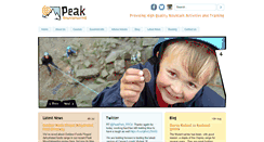 Desktop Screenshot of peakmountaineering.com